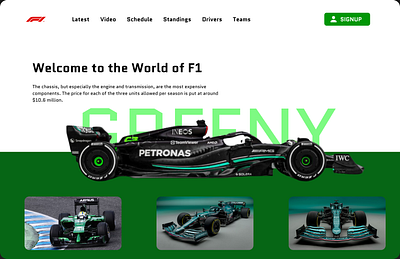 F1 Car UI 3d animation app branding dailyui design graphic design illustration logo motion graphics ui ux vector