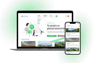 Terenescu e commerce ui