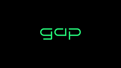 gap - Behance Project brand identity branding green identity design logo logo design logos typography