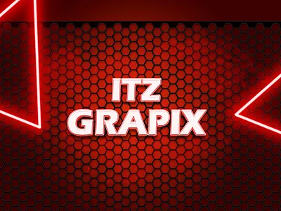 Thumbnail Design banner design branding design creative logo design design letter logo design light effect logo logo design neon light red logo