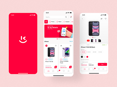 Kontakt Home App | UI Design app e commerce electronic figma mobile app ui uiux
