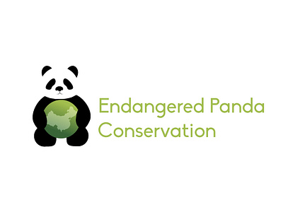 Panda Conservation - Day 3 branding dailylogochallenge day3 graphic design logo panda