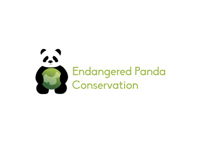 Panda Conservation - Day 3 branding dailylogochallenge day3 graphic design logo panda