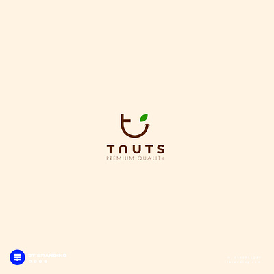 TNUTS 3t branding badiing branding design food logo graphic graphic design illustration logo logo design tnuts truong thanh thang