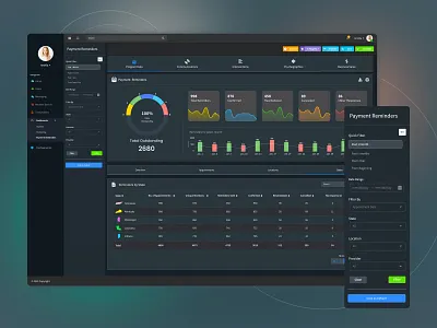 Financiers - CRM Dashboard Finance adverting brand branding dashboard fashion designer homepage homepage design logo ui