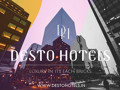 DESTO HOTETS POSTER branding design graphic design typography