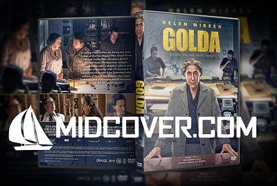 Golda (2023) DVD Cover design dvd dvdcover dvdcustomcover photoshop