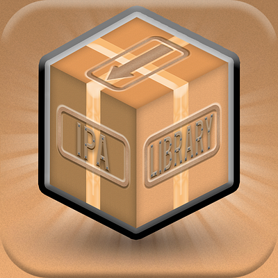 Skeuomorphic app icon app icon box branding graphic design icon skeumorphism