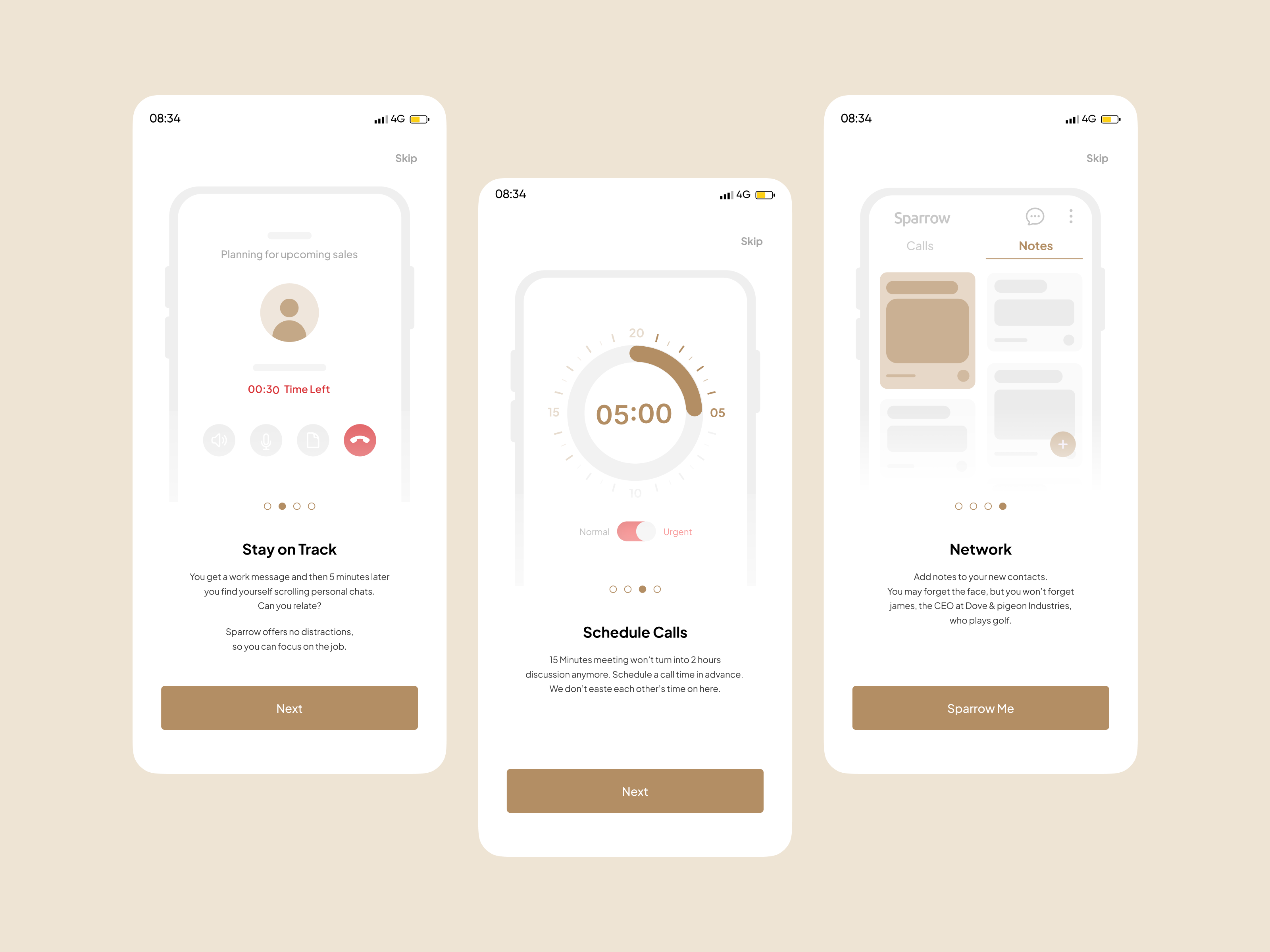 Sparrow Onboarding Animation animation app creative dailyui design illustrarion minimal mobile app onboarding ui ux vector visual