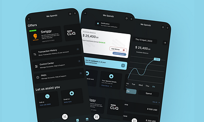 Fintech Banking App branding figma ui user experience user interface