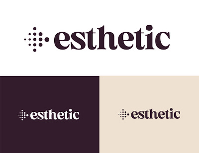 : : ESTHETIC : LOGO DESIGN : : branding graphic design illustration logo portfolio typography vector