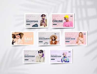 Minimal Fashion Template banner fashion banner fashion post fashion template hero minimal template ui ui template