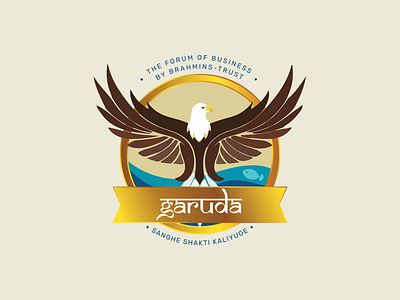 Logo Design - Garuda bird logo design brand design branding coimbatore design emblem logo graphic design illustration logo logo design south indian visual identity
