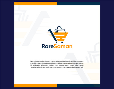 RareSamon (E-Commerce Logo) branding design e commerce graphic design graphic designer logo logo specialist minimalist logo wordmark logo
