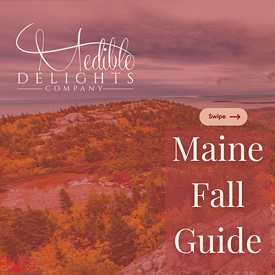 Fall guide made for Medible Delights (for social media) branding design social media