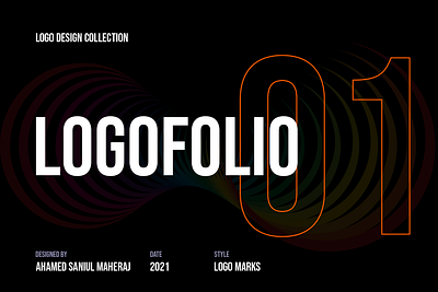 LOGO FOLIO 1 branding graphic design illustration logo typography vextor
