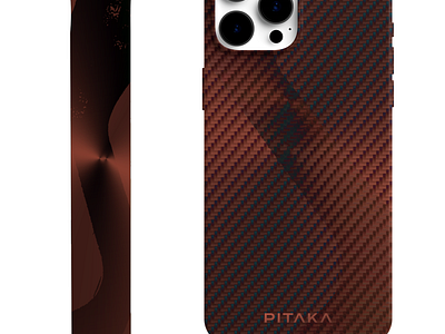 PITAKA - Fusion Weaving PLAYOFF apple applewatch carbon designs fibre graphics iphone mockup phtoshop pitaka