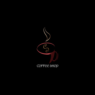 Coffee Shop Logo graphic design illustration logo typography