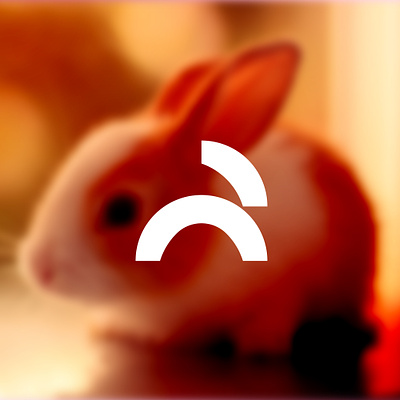 minimalist rabbit logo animal logo brand identity buck bunny logo coney hare logo logo design logomark logotype minimalist logo modern logo rabbit rabbit logo rodent