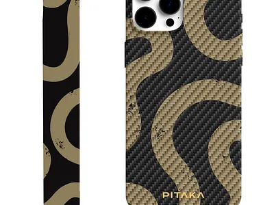 PITAKA - Fusion Weaving PLAYOFF abstract applewatch design graphic design illustration iphone lines pitaka vector