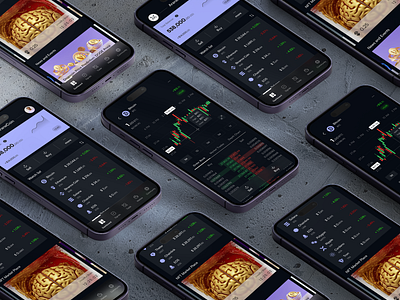 Crypto Trade Mobile App brand buy crypto design figma forex graphic graphic design market news nft product design sell signals trade ui ui design uiux user interface ux design