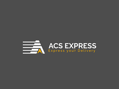 Logistics Logo - ACS EXCPRESS branding creativelogo graphic design logistics logistics logo logo logo design logoinspiration minimalistlogo modernlogo monogram logo