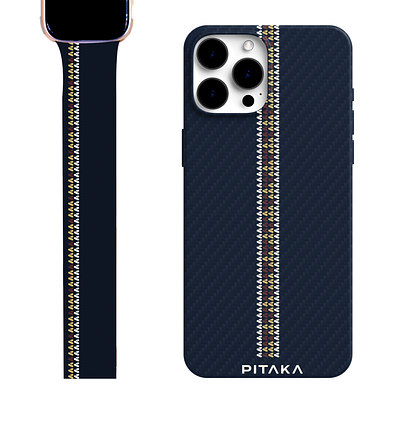 PITAKA - Fusion Weaving PLAYOFF applewatch design graphic design illustration iphone patterns pitaka texture vector