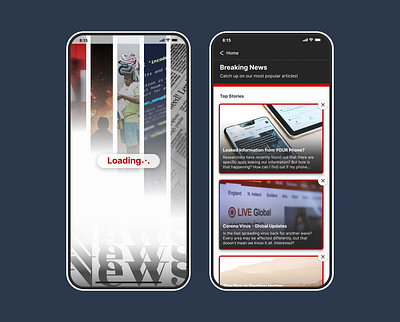 BREAKING NEWS alert business global news ui