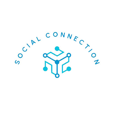 SociAL connection (clients logo) 3d artisticexpression beautiful card branding design graphic design illustration logo ui vector