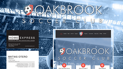 EB Sports Group branding marketing redesign ui user interface design web design wordpress