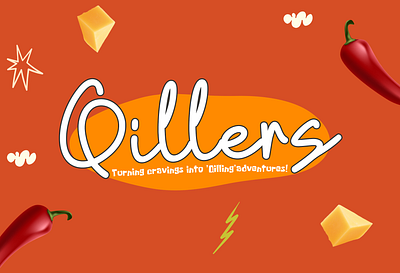 Qillers Snacks animation branding design graphic design illustration logo social media ui vector