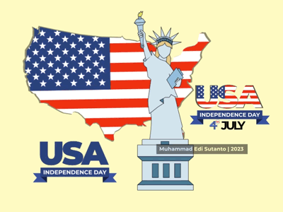 USA Independence Day 4th July Lottie Animation 4thjuly america animated gifs animation cartoon independence day motion graphics perfect loop united states usa