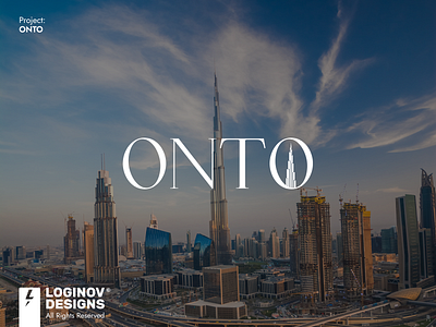 Project: ONTO branding design graphic design illustration logo vector