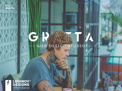 Project: GRATTA branding design graphic design illustration logo typography vector