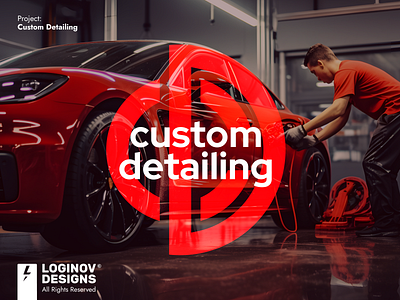 Project: Custom Detailing branding design graphic design illustration logo vector