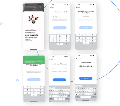 Onboarding Screens app design design figma onboarding ui ux