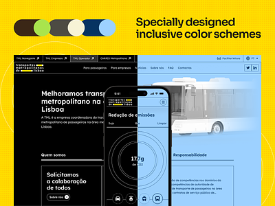 TML: Color scheme 3d branding colors design graphic design icons information logo metro public transport rail redesign route subway traffic train ui ui design ux web