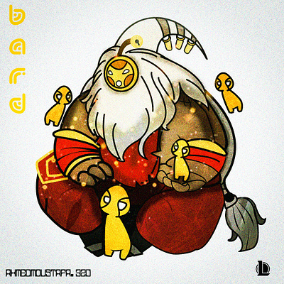 Bard | League of Legends bard character characterdesign design game gaming graphic design illustration league leaug lol riot vector