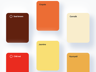 Brown palette branding colorpalette graphic design ui