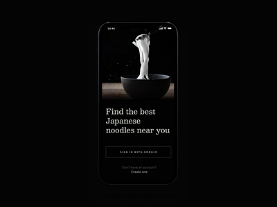 Restaurant - mobile app mobile app ui design ux