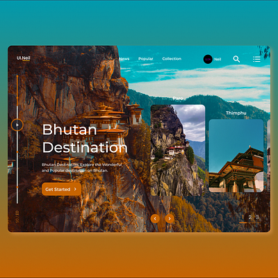 Bhutan Web Design 3d animation app appdesign branding design graphic design illustration logo motion graphics ui uidesign ux uxdesign