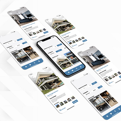 Realtor App app design real estate app realtor app ui uiux
