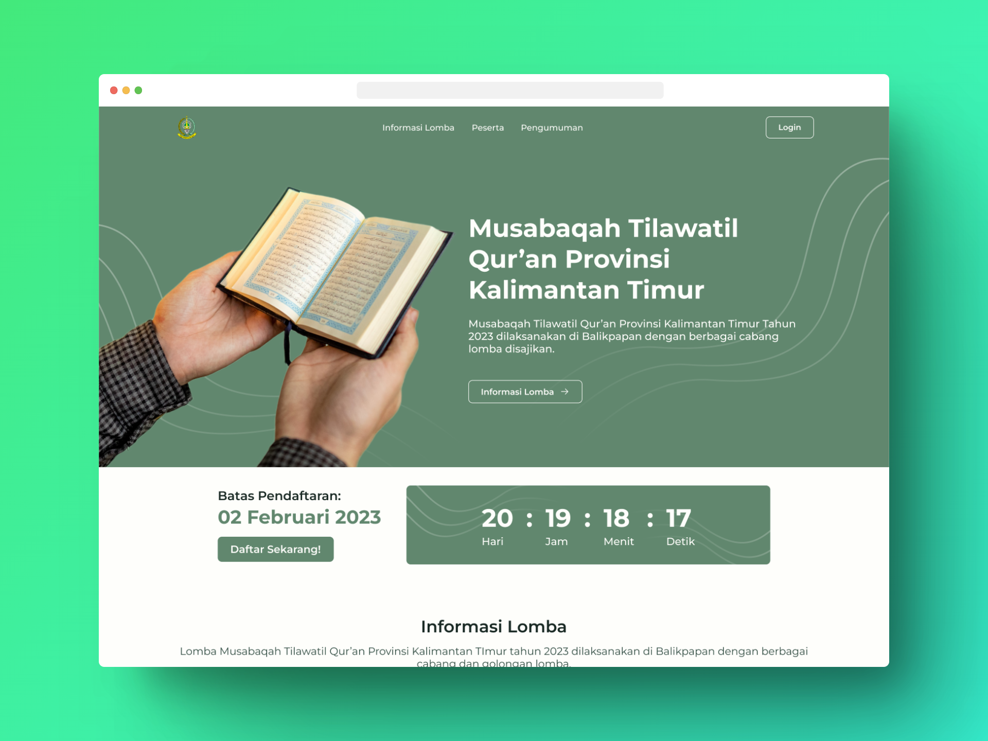 Example of Word Press Website Design & Development