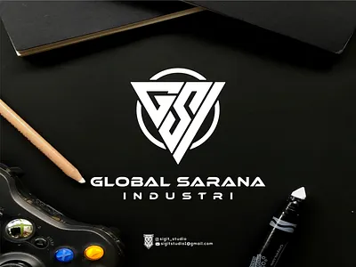 letter GSI monogram logo concept app logo beauty logo brand branding design graphic design icon illustration lettering logo logo design logo ideas logo inspiration logo type logos luxury logo monogram typography vector