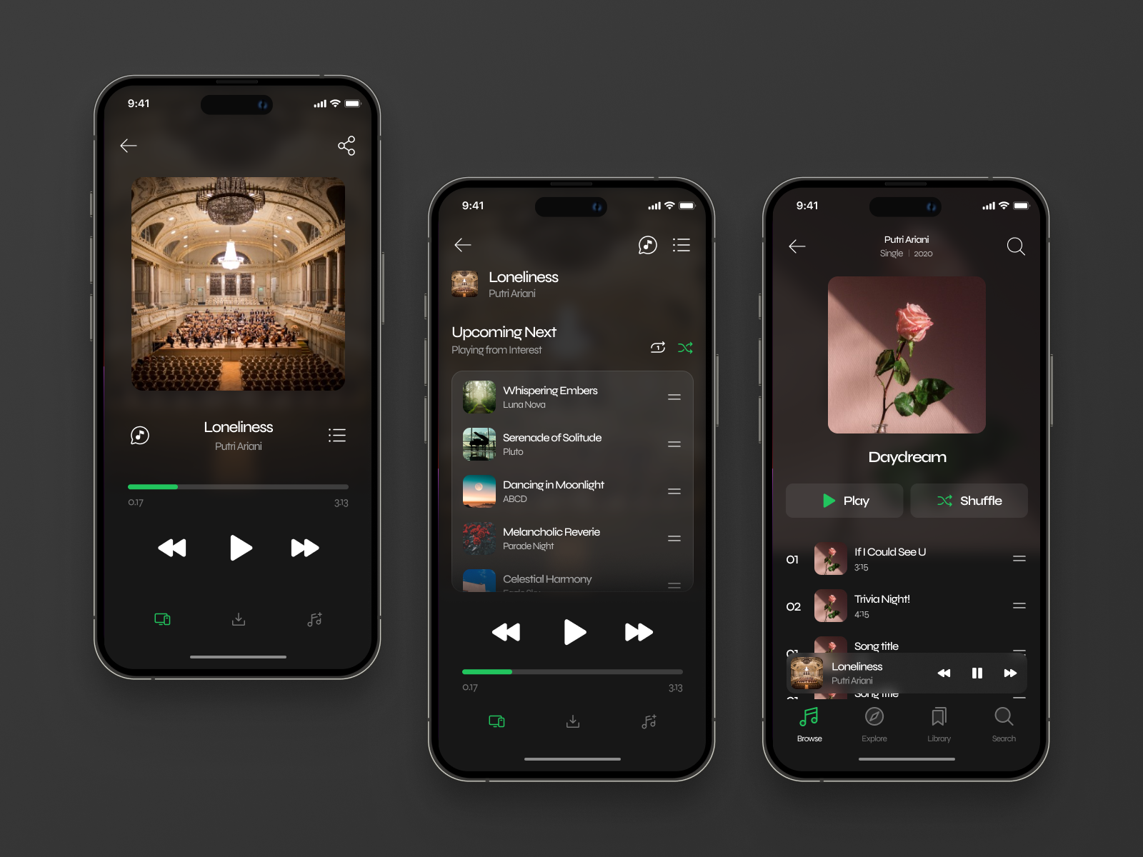 Music Streaming Mobile App by Andri Prasetia for SLAB Design Studio on ...