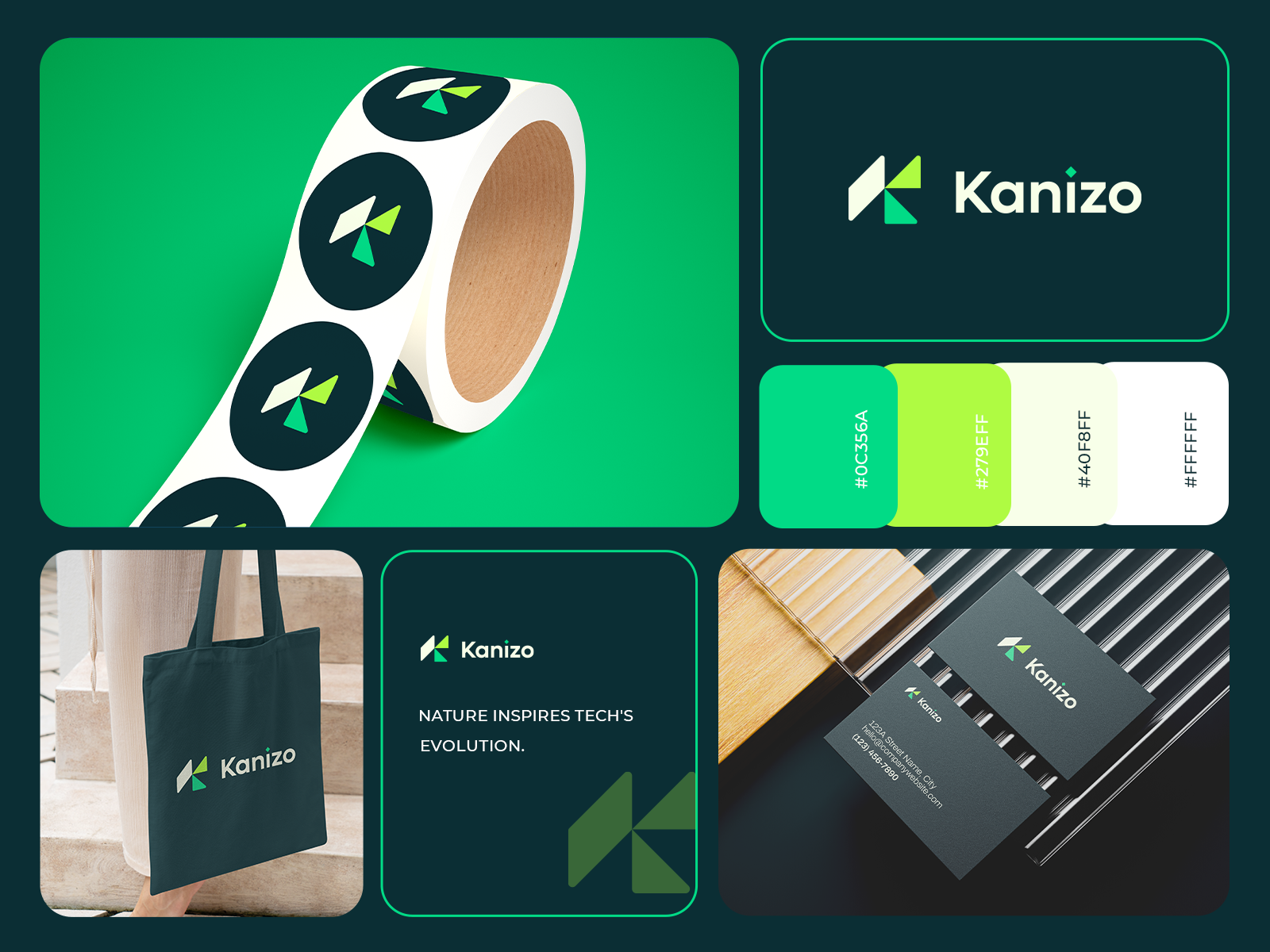 Kanizo logo & brand identity design by Mr. Anis for Vision Creative ...