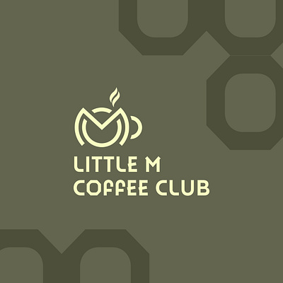 LITTLE M COFFEE CLUB | LOGO DESIGN & BRAND IDENTITY 3d animation branding design graphic design illustration logo motion graphics vector