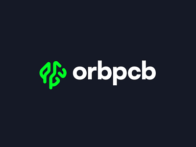 orbPCB brand branding concept design graphic design identity logo logomark