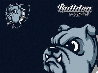 BULLDOG brand branding design game graphic design illustration logo ui vector