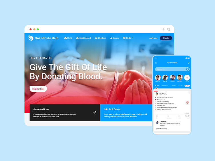 Home Page - Donate Blood - The Blood Connection